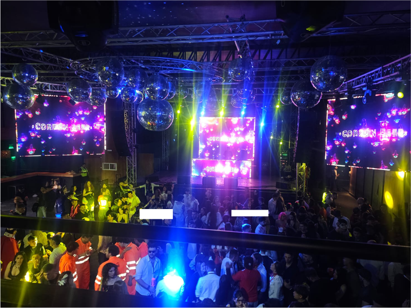 PANTALLA LED x 4